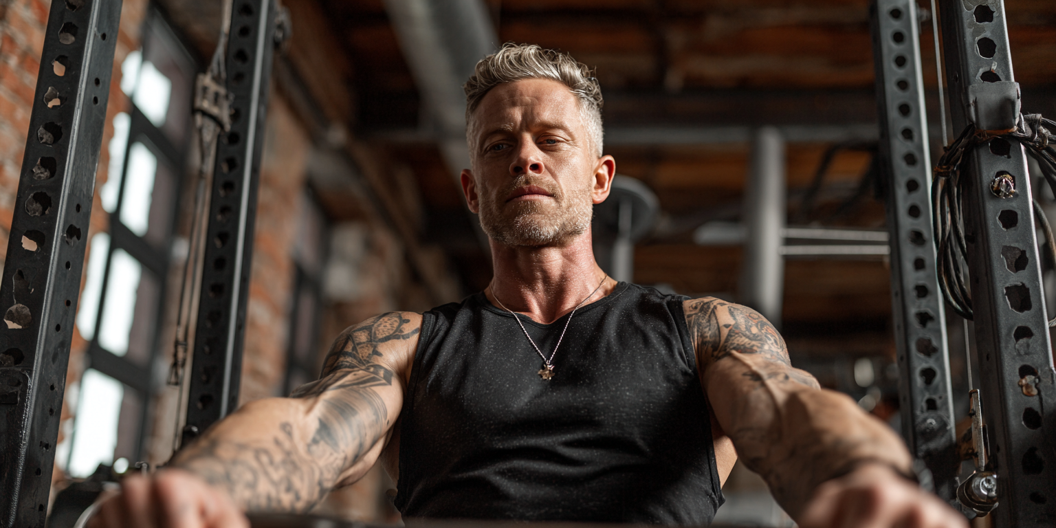 Силове тренування в індустріальному залі